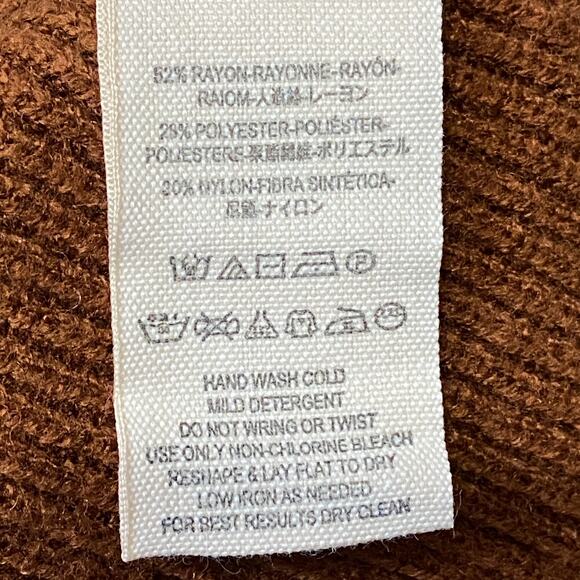 Free People Turtleneck Sweater Oversized Women's Size Small - Picture 8 of 9